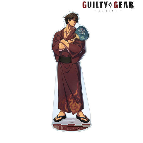 『GUILTY GEARTM -STRIVE-』描き下ろしイラスト ソル=バッドガイ お祭りver. 特大アクリルスタンド【202508再販】